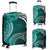 Samoa Luggage Covers - Samoa Seal Wave Style (Green) - Polynesian Pride