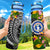 Northern Mariana Islands Hydro Tracking Bottle - Seal Spiral Polynesian Patterns Hydro Tracking Bottle - Northern Mariana Islands 32oz Large Black - Polynesian Pride