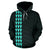 Polynesian Kakau Anchor Hibiscus Hawaii Custom Hoodie Turquoise - Polynesian Pride