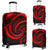 New Zealand Maori Mangopare Luggage Cover Polynesian - Red Red - Polynesian Pride