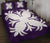 Hawaiian Quilt Bed Set Royal Pattern - Purple - A2 Style Art - Polynesian Pride