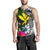 Hawaii Men Tank Top - Turtle Plumeria Banana Leaf - Polynesian Pride