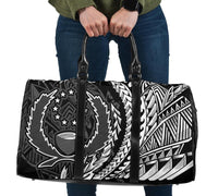 Pohnpei State Travel Bag - Wings Style Travel Bag - Black - Pohnpei State One size Black - Polynesian Pride