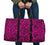 Polynesian Kakau Turtle Pink Hawaii Travel Bag Travel Bag One size Pink - Polynesian Pride