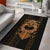 Hawaii Polynesian Area Rug - Ikaika Hawaiian Black - Polynesian Pride