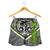 Combo Racerback Tank and Women Short New Zealand Maori Rugby Pride Version - Gray - Polynesian Pride