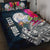 Marshall Island Custom Personalised Quilt Bed Set - Summer Vibes Blue - Polynesian Pride