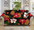 Hawaii Hibiscus Pineapple Tropical Sofa Protectors - Momi style AH Sofa 70" Black - Polynesian Pride