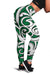 Polynesian Maori Ethnic Ornament Green Hawaii Women's Leggings AH Green - Polynesian Pride