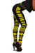 Hawaii Polynesian Leggings Yellow - Fashion White - Polynesian Pride