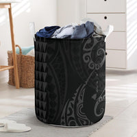 Kakau Polynesian Map Hawaii Laundry Basket Grey AH Laundry Basket - 4 One Size Gray - Polynesian Pride