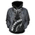 Maori Moko Warface 3D Denim Hoodie - Polynesian Pride