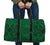 Polynesian Symmetry Green Hawaii Travel Bag Travel Bag One size Green - Polynesian Pride