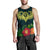 Polynesian Hawaii Kanaka Maoli Men's Tank Top - Heart with Hibiscus - Polynesian Pride