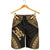 Papua New Guinea Men's Shorts - Polynesian Chief Gold Version - Polynesian Pride