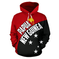 Papua New Guinea Hoodie Papua New Guines Flag - Polynesian Pride
