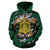 Honu Polynesian Green Hawaii Turtle Hoodie - Polynesian Pride