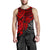 Polynesian Hawaii Men's Tank Top - Red Turtle - Polynesian Pride