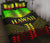 Hawaii Quilt Bed Set - Hawaii Polynesian Tattoo Reggae Style - Polynesian Pride