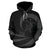 Fiji Hoodie Fiji Turtle Mermaid Roll Into Polynesian Tattoo Black - Polynesian Pride