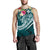 Polynesian Hawaii Kanaka Maoli Men's Tank Top - Summer Plumeria - Polynesian Pride