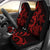 New Caledonia Car Seat Covers - Red Tentacle Turtle Universal Fit Red - Polynesian Pride