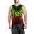 Tuvalu Polynesian Men Tank Top Map Reggae Reggae - Polynesian Pride