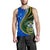 Solomon Islands Men's Tank Top Kanaloa Tatau Gen SI Blue - Polynesian Pride