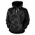 Tonga Polynesian Hoodie Tonga Coat of Arms In Turtle Map - Polynesian Pride