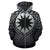 Nauru All Over Zip up Hoodie Lift up Black - Polynesian Pride