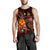 New Caledonia Polynesian Men's Tank Top - Legend of New Caledonia (Red) - Polynesian Pride