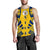 Niue Men Tank Top - Polynesian Tattoo Flag White - Polynesian Pride