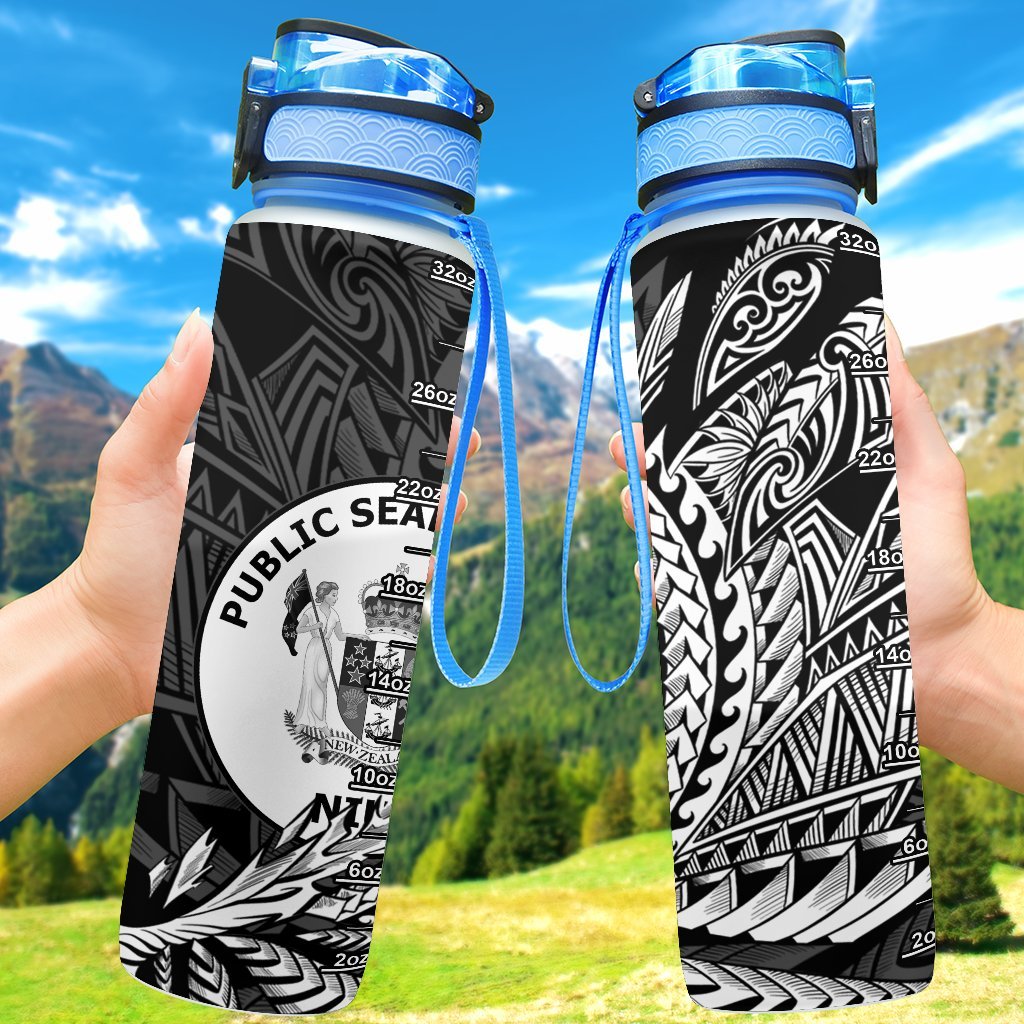 Niue Hydro Tracking Bottle - Wings Style Hydro Tracking Bottle - Niue 32oz Large - Polynesian Pride