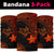 Hawaiian Polynesian Turtle Plumeria Orange Bandana 1psc - Polynesian Pride