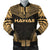 Hawaii Polynesian Chief Men's Bomber Jacket - Gold Version Gold - Polynesian Pride