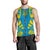 Tuvalu Men Tank Top - Polynesian Tattoo Flag White - Polynesian Pride