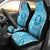 Tuvalu Car Seat Cover - Tuvalu Coat Of Arms Polynesian Flag Color Universal Fit Blue - Polynesian Pride