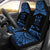 Fiji Polynesian Custom Personalised Car Seat Covers - Pride Blue Version Universal Fit Blue - Polynesian Pride