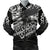 American Samoa Polynesian Men's Bomber Jacket - Eagle Tribal Pattern - Polynesian Pride