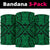 Polynesian Tradition Green Bandana 3 - Pack - Polynesian Pride