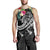 Polynesian Hawaii Men's Tank Top - Summer Plumeria (Black) - Polynesian Pride