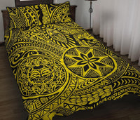 Hawaii Quilt Bed Set Polynesia Hawaiian Style Tribal Tattoo AH - Polynesian Pride