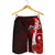 Chuuk Polynesian Custom Personalised Men's Shorts - Coat Of Arm With Hibiscus - Polynesian Pride