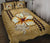 Hawaii Quilt Bed Set - Hawaiian Vintage Hibiscus Beige - Polynesian Pride