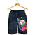 Niue Polynesian Men's Shorts - Tropical Flower - Polynesian Pride