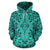 Hawaii Hoodie Polynesian Culture Turquoise Pullover Unisex Art - Polynesian Pride