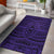 Hawaii Area Rug Polynesian Seamless AH Rug Violet - Polynesian Pride