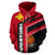 Papua New Guinea Air Hoodie Papua New Guinea Flag Coat of Arms TH0 - Polynesian Pride