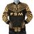 Federated States Of Micronesia Polynesian Chief Men's Bomber Jacket - Gold Version Gold - Polynesian Pride