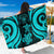 Niue Sarong - Tentacle Turtle Turquoise SARONG ONE SIZE TURQUOISE - Polynesian Pride